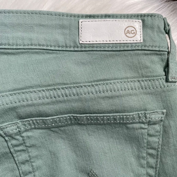 AG Adriano Goldschmied The Stevie Ankle Zip Slim Straight Leg Size 26R - Picture 9 of 13